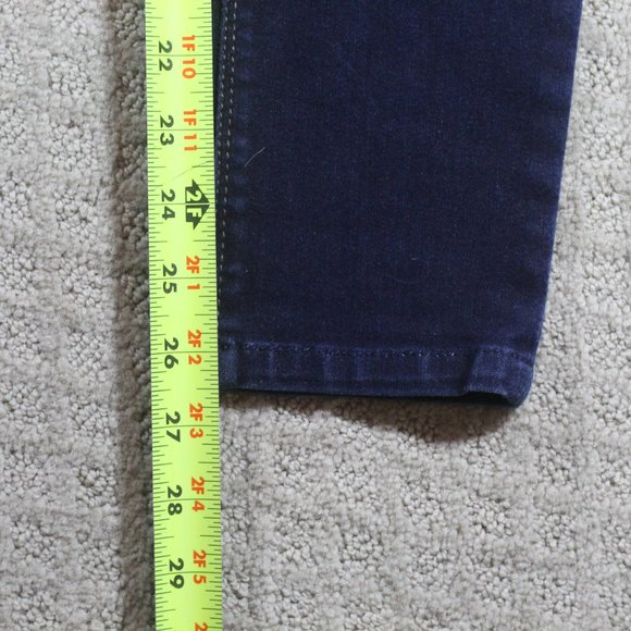 LIKE NEW DL 1961 Size 26 Emma Legging Dark Wash Blue Jeans - Picture 5 of 6